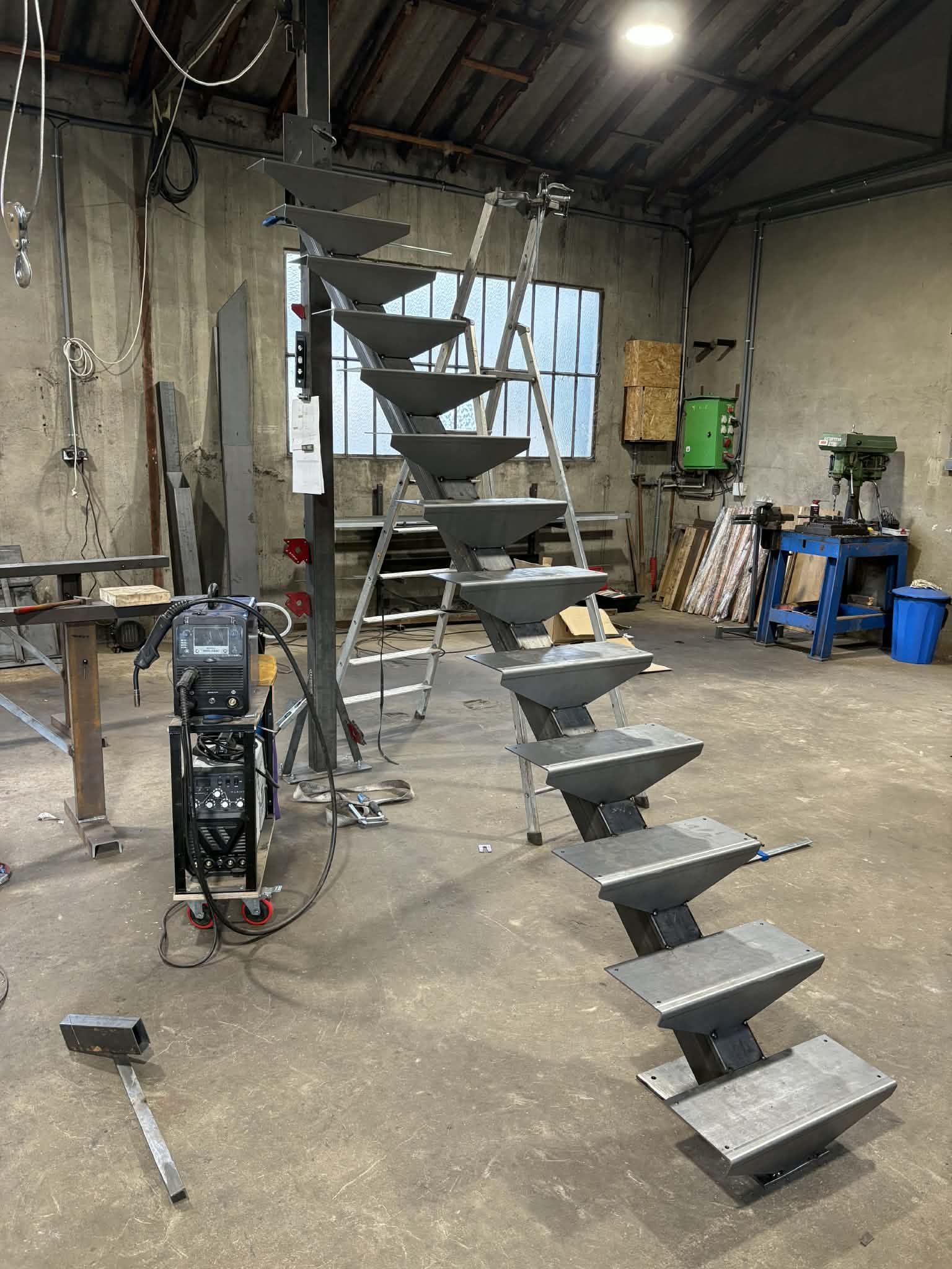 escalier atelier